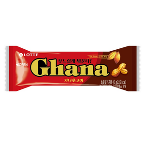 가나 초코바 땅콩, 45g, 1개