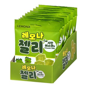 레모나 젤리 샤인머스캣맛, 43g, 10개