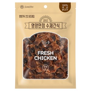 강아지 영양만점 수제간식, 닭모래집, 220g, 1개