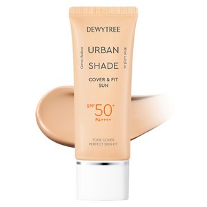 듀이트리 어반쉐이드 커버 앤 핏 선크림 SPF50+ PA++++, 40ml, 1개