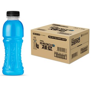 파워에이드 제로 무라벨, 355ml, 20개