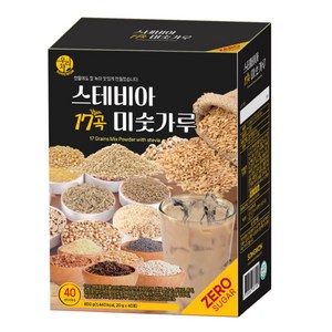 우리차 스테비아 17곡 미숫가루 40p, 1개, 800g