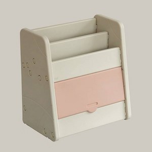 이누이베베 아동용 꿈꾸는 책꽂이 정리함, 인디언핑크, 1개
