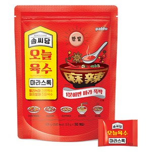 팔도 솜씨당 오늘육수 마라스톡, 105g, 1개
