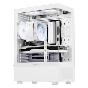 주연테크 2024 MARINE 라이젠5 라이젠 7000 시리즈 지포스 RTX 4070 SUPER, 화이트, D375F47SP-W, 512GB, 16GB, WIN11 Pro