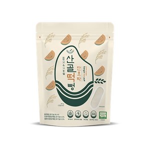 에코맘의산골이유식 산골떡뻥, 단호박맛, 20g, 1개