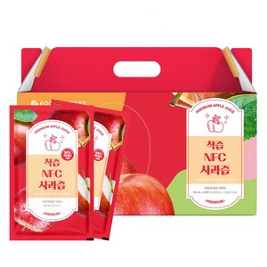 푸드버킷 물없이 갈아만든 NFC저온착즙 사과즙 50p, 1개, 4.5L, 1개