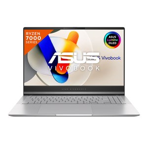 에이수스 2024 Vivobook S 15 OLED 라이젠5 7000시리즈, Cool Silver, M5506NA-MA057, 512GB, 16GB, Free DOS