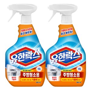 유한락스 주방청소용 세정제, 900ml, 2개