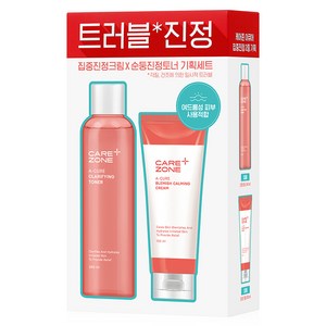 케어존 아큐어 크림 100ml + 토너 240ml 세트, 1세트