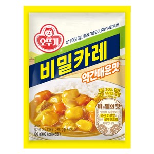 오뚜기 비밀카레 약간매운맛, 100g, 1개