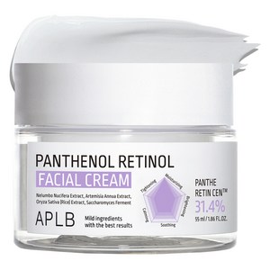 APLB 판테놀 레티놀 페이셜 크림, 55ml, 1개