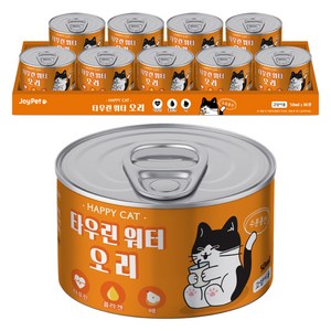 조이펫 고양이 타우린 워터 간식, 오리, 50ml, 10개