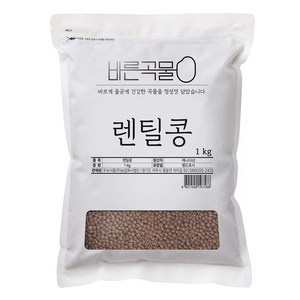 두보식품 바른곡물 렌틸콩, 1kg, 1개