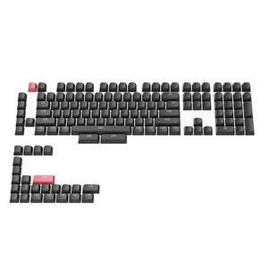 키크론 액세서리 Keychron Side Printed Keycap 키캡세트, Black, PBT-68, 제조사축