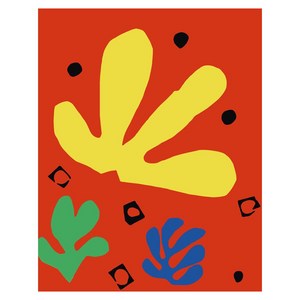 모모픽스페인팅 DIY 명화그리기 세트 30 x 40 cm, C14 마티스 식물, 1세트
