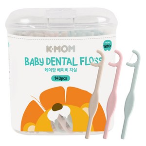 케이맘 750D 베이비 치실 18개월 이상, 6.4cm, 140개입, 1개