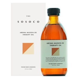 소소코 아로마 메종드 테라피 마사지 바디오일 슬리밍순환용, 1개, 300ml