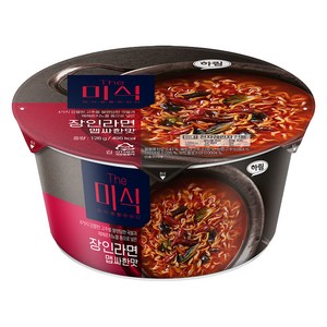 더미식 장인라면 맵싸한맛 컵라면 126g, 1개