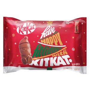 KitKat 산타 초콜릿, 116g, 1개