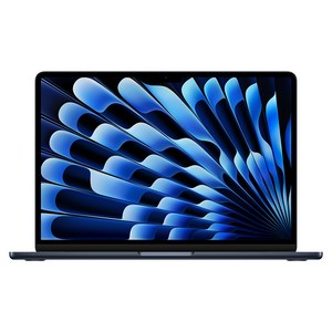 Apple 2024 맥북 에어 13 M3 8코어 CPU 8코어 GPU, 미드나이트, MC8K4KH/A, 256GB, 16GB, MAC OS