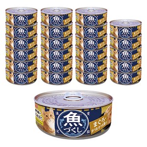 챠오 이나바 고양이 생선가득캔, 혼합맛(참치/가다랑어/가다랑어포), 60g, 24개