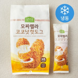 상하키친 모짜렐라 코코넛 핫도그 (냉동), 360g, 1개