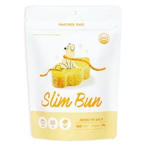 페토메디 이지슬림번 강아지 다이어트 간식, 단호박/치즈, 70g, 1개