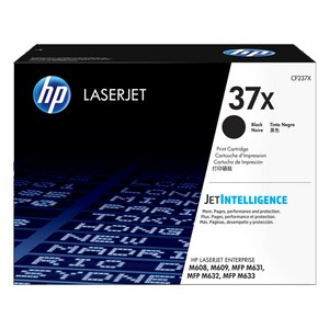 HP 정품 토너 CF237X No.37x, 검정, 1개