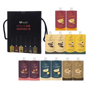 죽이야기 짜먹는 죽 3종 x 2p x 140g + 3종 x 2p x 170g 버라이어티팩 세트, 1세트