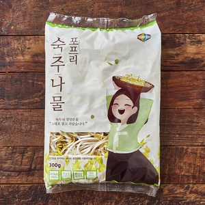 포프리 무농약 숙주나물, 300g, 1개