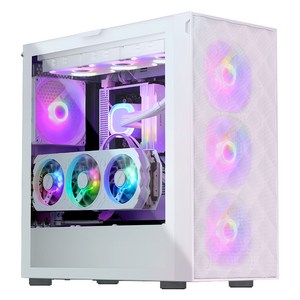 주연테크 2024 리오나인 익스트림 코어i7 인텔 13세대 지포스 RTX 4070, White, 16GB, 512GB, WIN11 Home, D737F47W-W