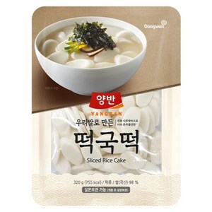 동원 양반 떡국떡, 1개, 320g