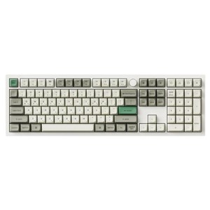 키크론 V6 MAX RGB 기계식 핫스왑 유무선 일반형 키보드, 쉘화이트, V6M-P9, 저소음 바나나축