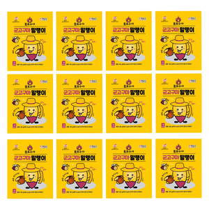불로구마 수제 군고구마 말랭이, 10개, 60g