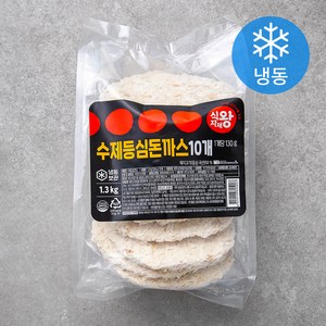 식자재왕 수제 등심돈까스 (냉동), 1.3kg, 1개