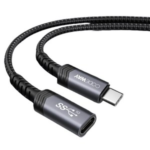 코드웨이 USB 3.2 C타입 GEN2 연장케이블, 1개, 0.25m