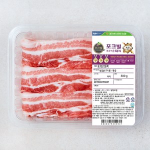 포크빌 농협 포도먹은 돼지 삼겹살 구이용 (냉장), 1개, 300g