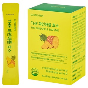 닥터루템 THE 파인애플 효소 30p, 90g, 1개