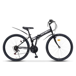 삼천리자전거 MTB 켈란 26 접이식 자전거, 블랙, 1개, 170cm