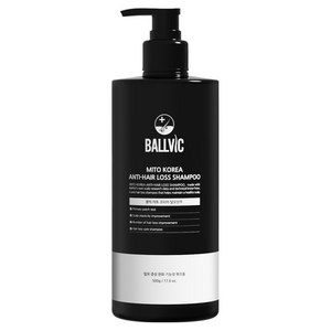 BALLVIC 미토 코리아 탈모샴푸, 500g, 1개