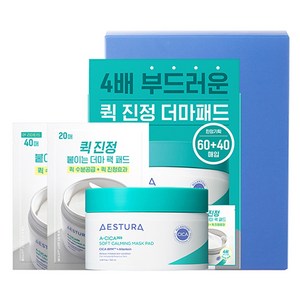 에스트라 에이시카365 패드 60 + 40 세트, 1개, 100매입