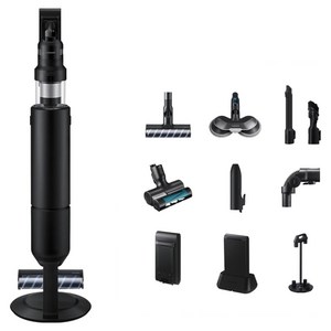 삼성전자 Bespoke 제트 AI 청소기 400W 침구브러시 패키지 VS90F40CRK 고객직접설치, 새틴 블랙