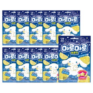 서주 마로마로 레몬맛 젤리, 10개, 40g