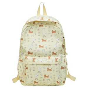 아동용 강아지 그림 라운드 책가방 BB-395