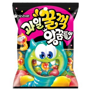 오리온 과일꿀꺽 왕꿈틀이, 75g, 1개