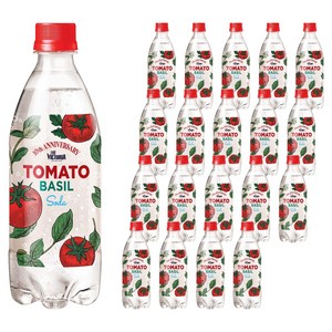 웅진빅토리아 더빅토리아 토마토 바질 소다 탄산음료, 20개, 500ml