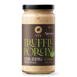 청정원 트러플 앤 포르치니 크림 파스타소스, 350g, 1개