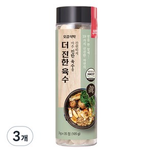 오감식탁 더 진한 육수, 105g, 3개