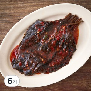 반찬단지 깻잎무침, 1kg, 6개